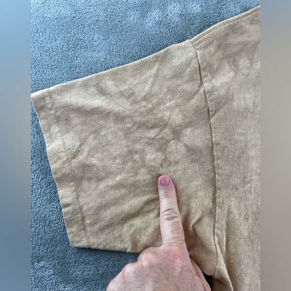 The Mountain Native American T Shirt 2XL Beige Cotton Art Graphic Nature •Mark - Picture 11 of 15